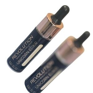 Liquid Highlighter Revolution London Unicorn Elixir Liquid Lot of 2 NWT‎ Sealed